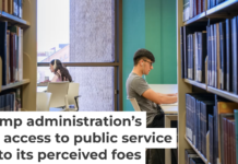 Grads who work for the government or nonprofits can get their debt canceled after they make payments on their loans for a decade. Brandon Bell/Getty Images